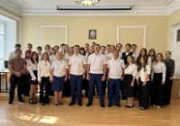Встреча первокурсников с и.о. прокурора РК